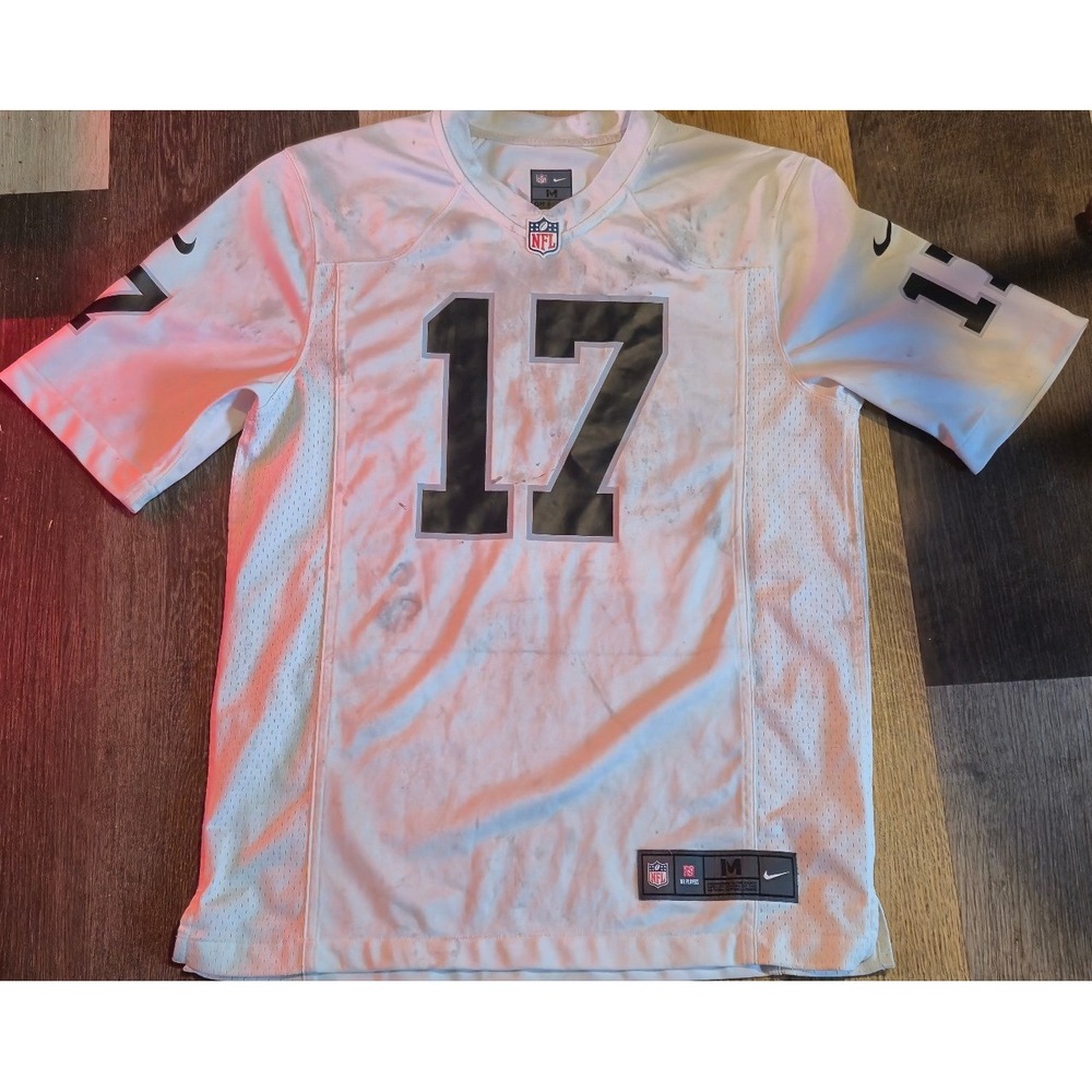 Nike Davante Adams Las Vegas Raiders White On‎ Field Jersey Mens Medium 17 NFL